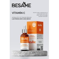 Besame Vitamin C Aydınlatıcı ve Cilt Tonu Eşitleyici Bakım Serumu 30 ml Besame Vitamin C Aydınlatıcı ve Cilt Tonu Eşitleyici Bakım Serumu 30 ml